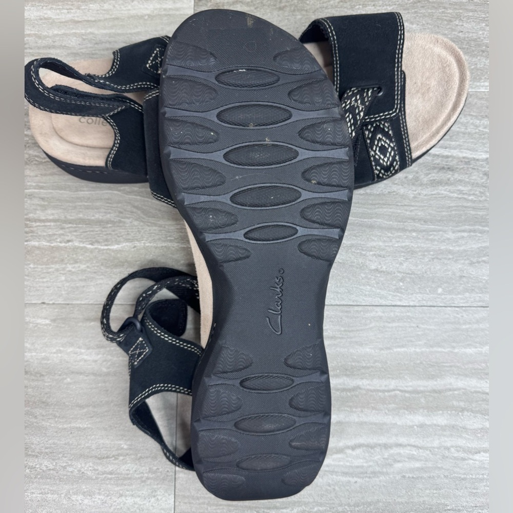 Clarks Collection Amanda Sprint Strappy Sandals Womens Size 11 - Picture 11 of 13
